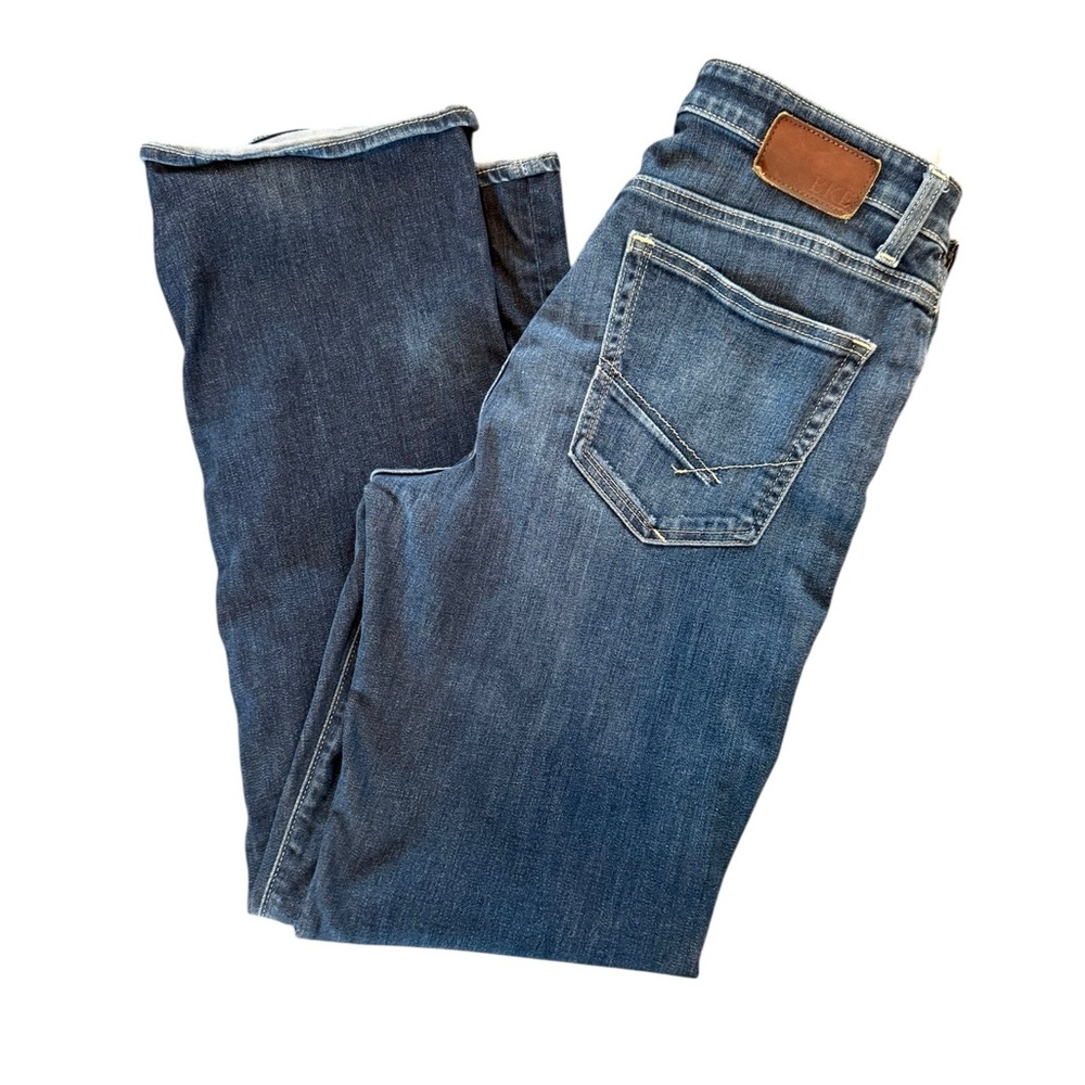 Buckle Dark Blue Bootcut Jeans